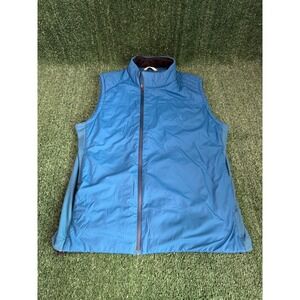 Rapha Performance Roadwear Mens Blue Insulated Sleeveless Cycling Vest Large